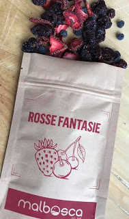 ROSSE FANTASIE di frutti rossi con mirtillo biologico SENZA ZUCCHERI AGGIUNTI