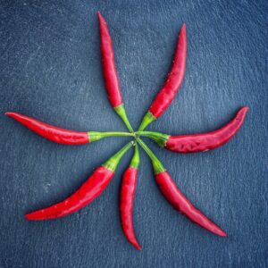 Peperoncino disidratato