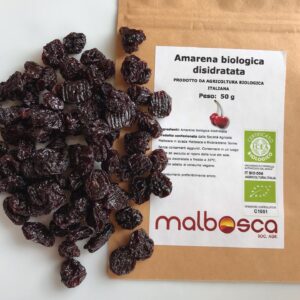 Amarena disidratata biologica senza zucchero e conservanti