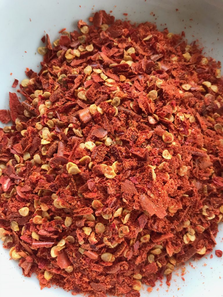 Peperoncino biologico tritato