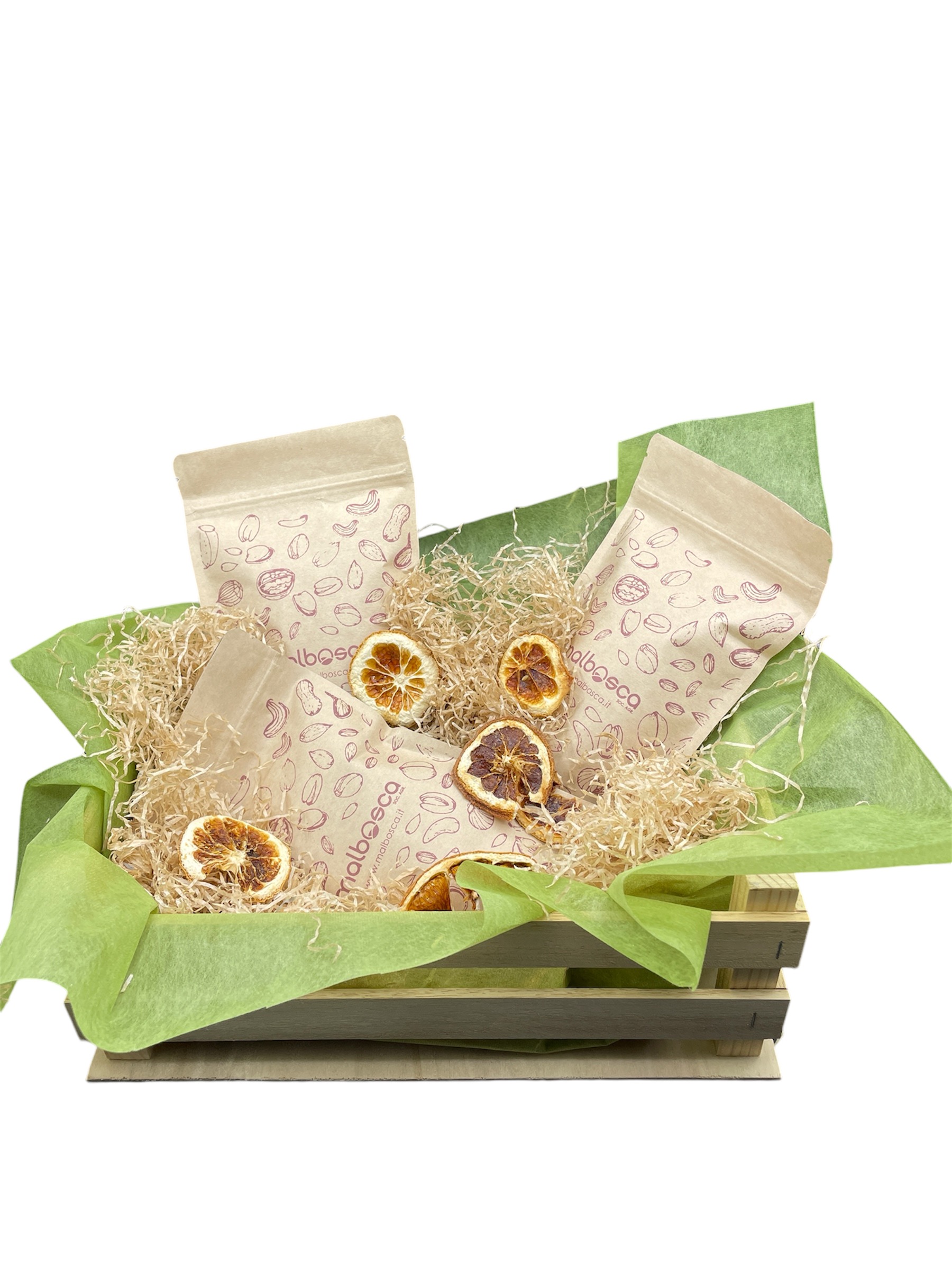 cesto regalo frutta secca